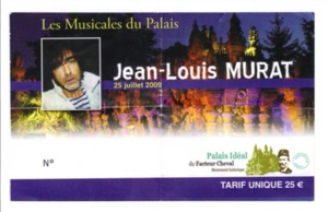 Billet de concert, 2009 Hauterives